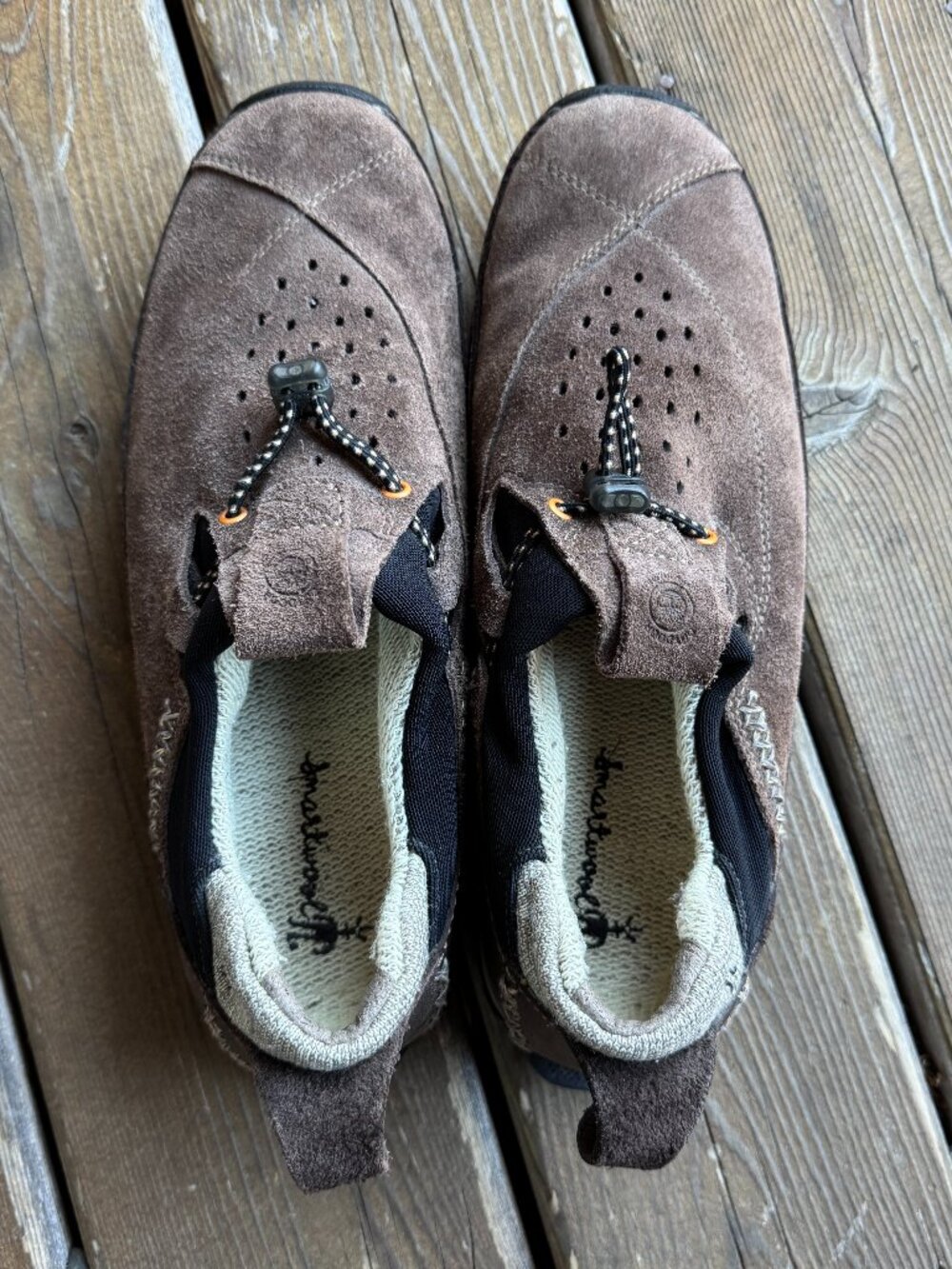 Timberland SmartWool Power Lounger Brown Suede Loafer Slip On in Men's 10 - Picture 10 of 16